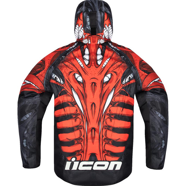 Icon - Blouson Airform Manik'R™ Noir / Rouge