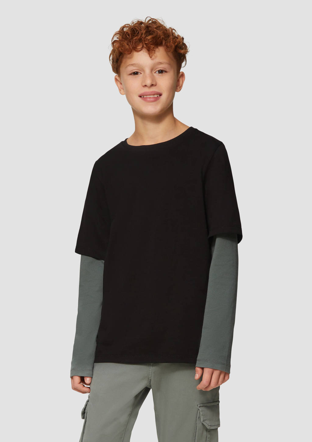 s.Oliver longsleeve zwart