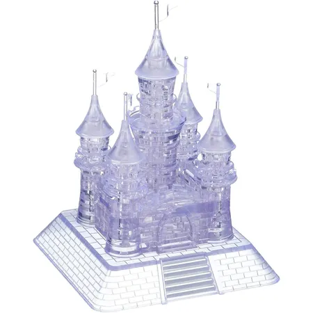HCM Kinzel Crystal Puzzle - Schloss Transparent, 105 Teile