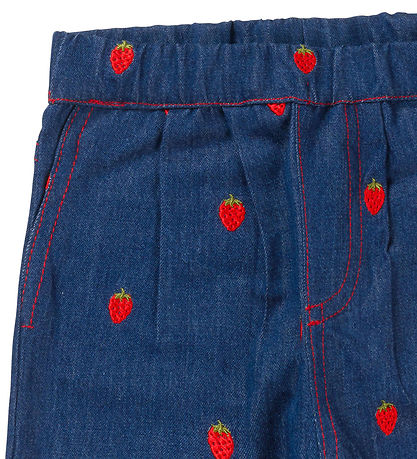 Fl?ss Bukser - Colette - Berry Denim