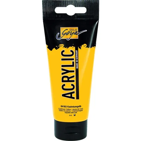 SOLO GOYA Acrylic Kadmiumgelb 100 ml Tube