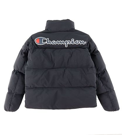 Champion Fashion Steppjacke - Schwarz m. Logo