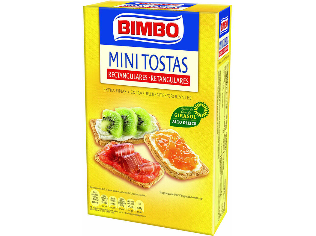 MINI TOSTA BIMBO NORMAL 100G