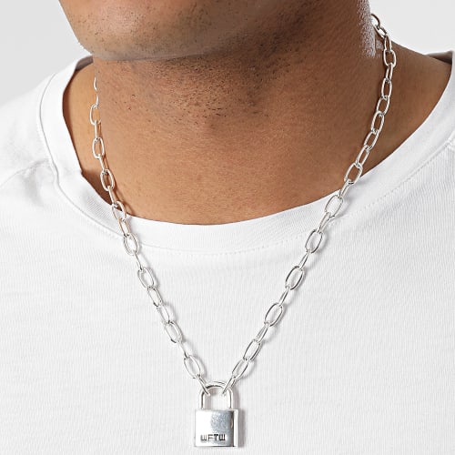 Pendentif Lockdown WW054 Argenté