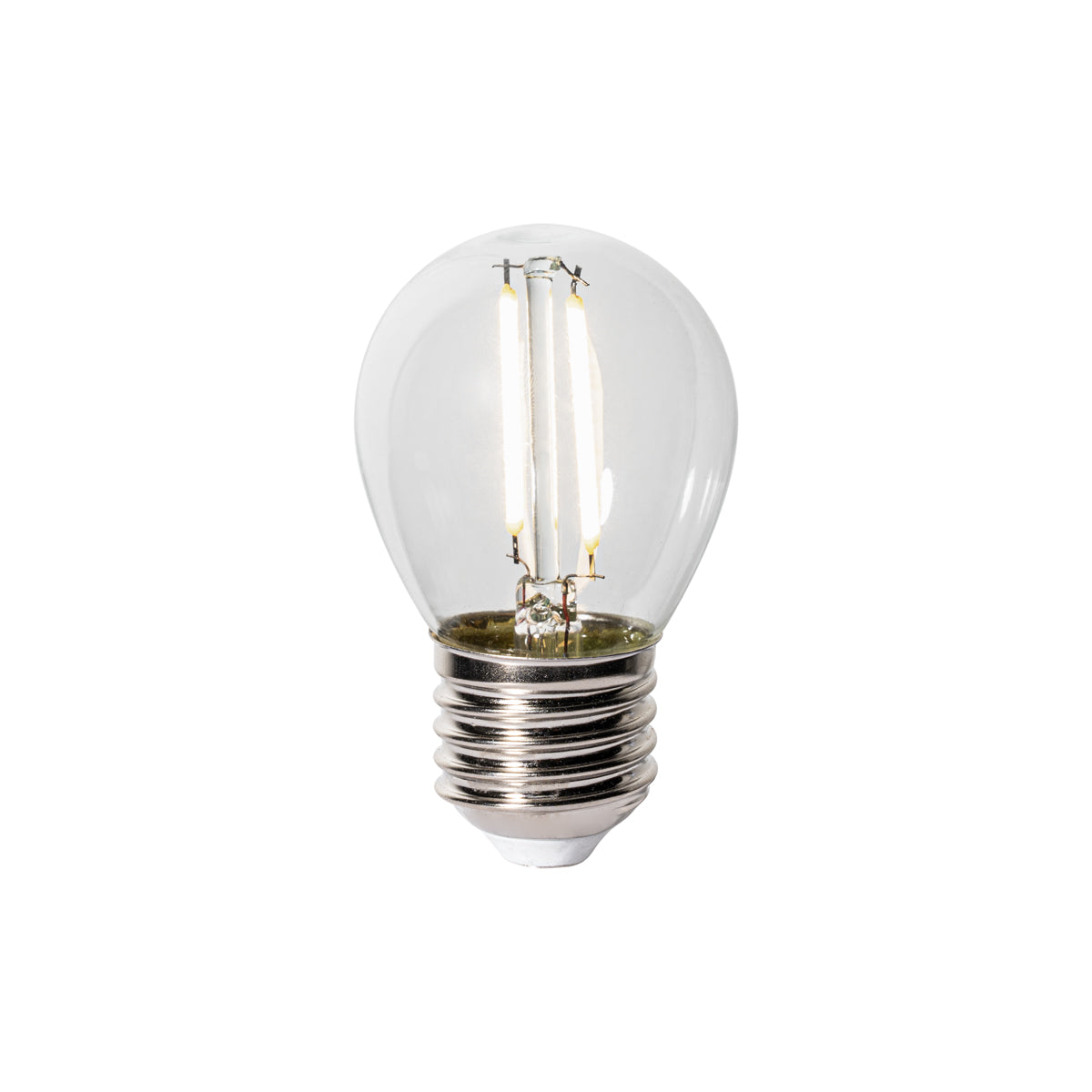 LUEDD Set van 5 E27 LED lamp P45 schemersensor 3W 250 lm 3000K