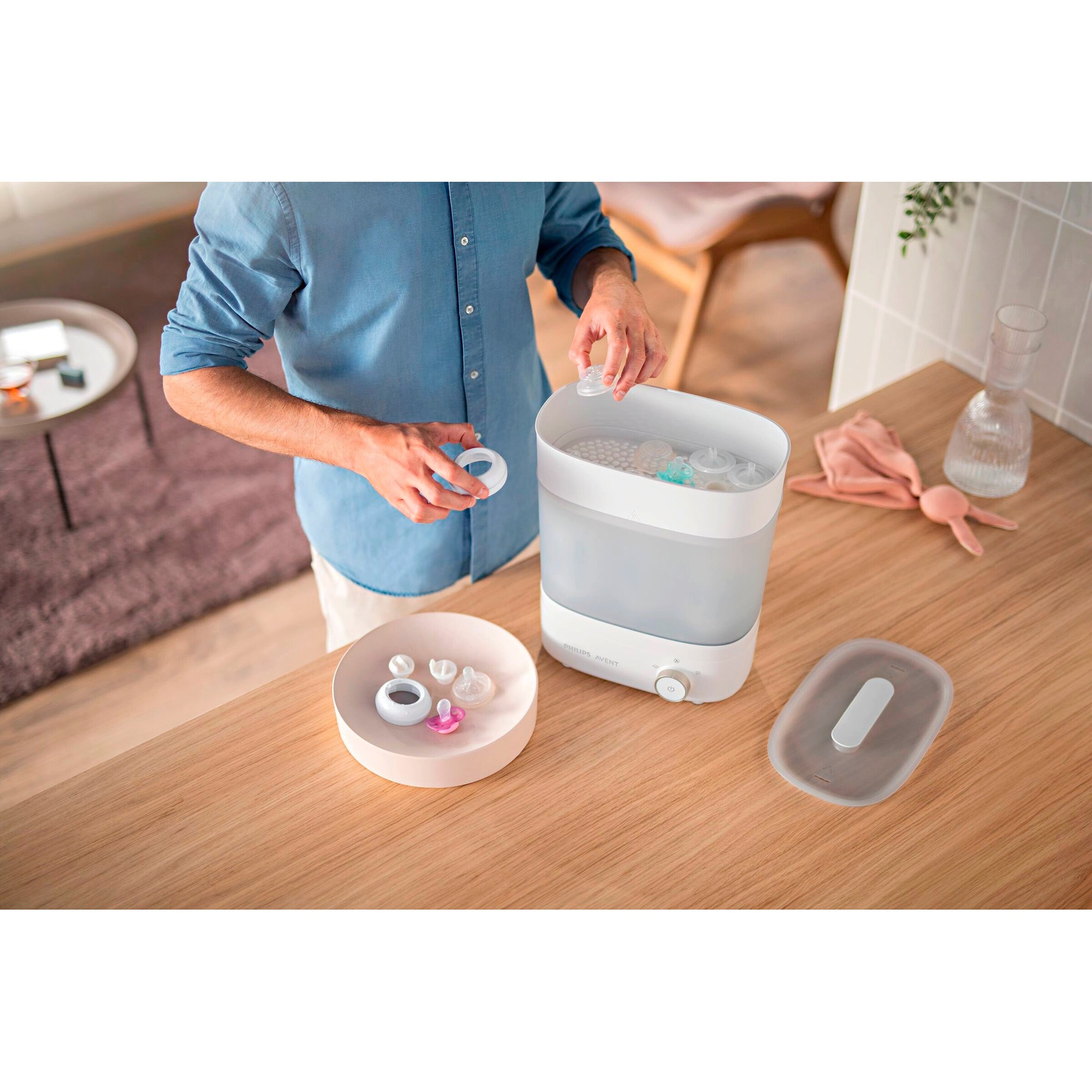 Philips Avent 3 in 1 Sterilisator inkl. Trockner, SCF 293/00