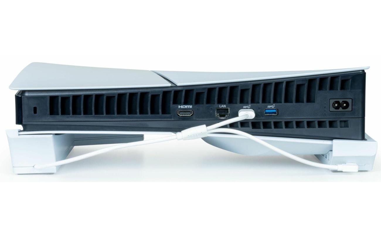 PS5 Slim Horizontal Console Stand & Charging Station