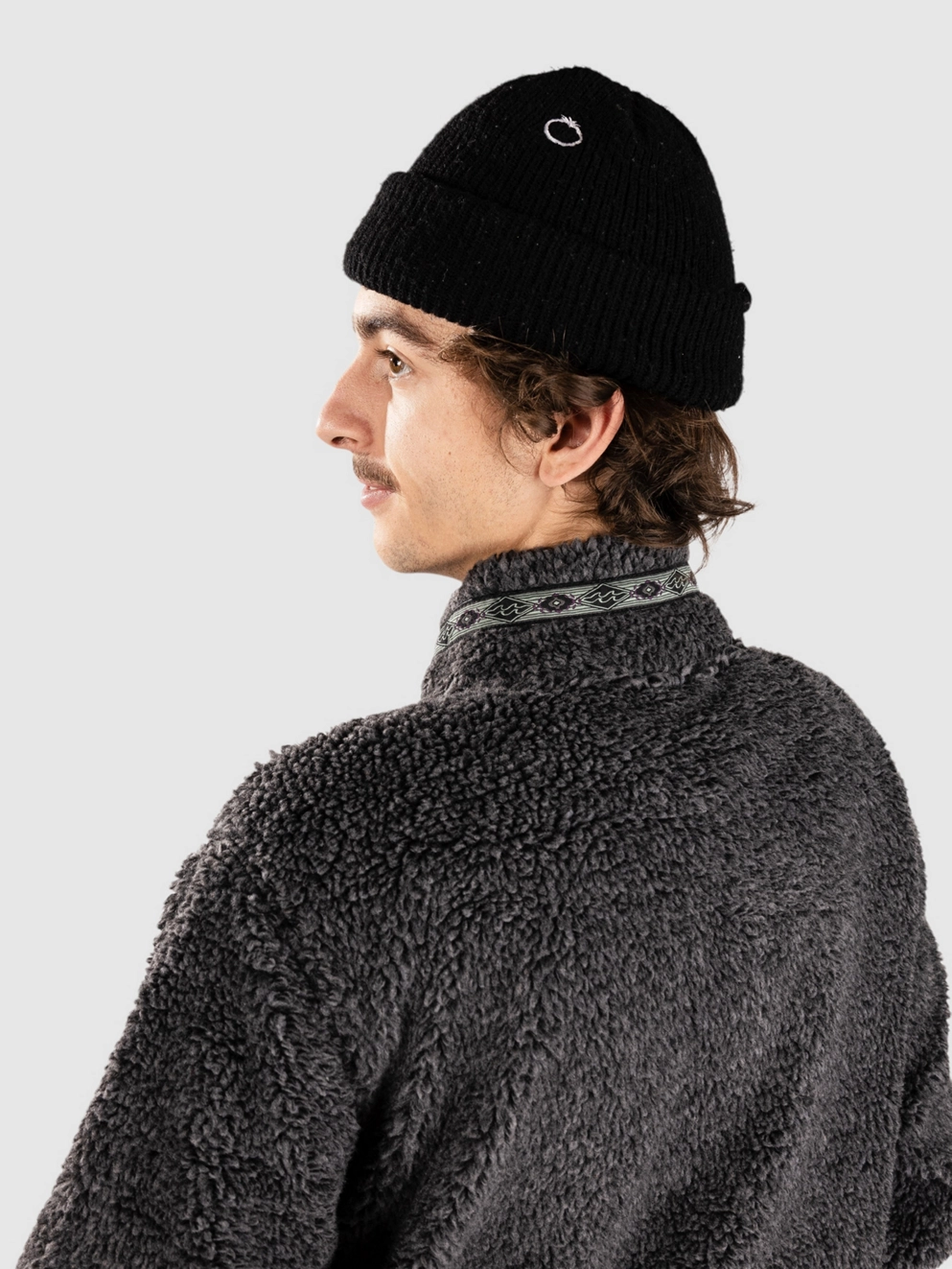 Billabong Boundary Tombstone Fleece Sweater black heather