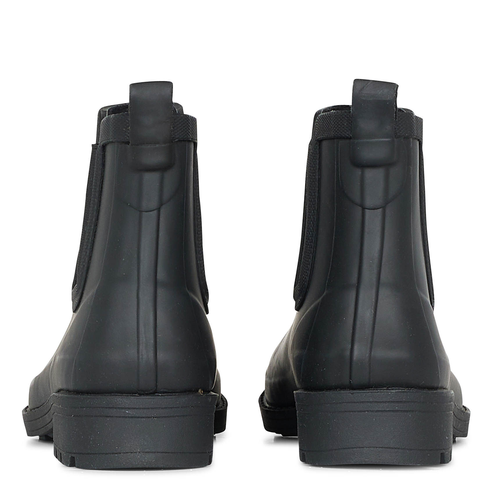 CARVILLE 2 - Bottines logo brodé en gomme | Noir