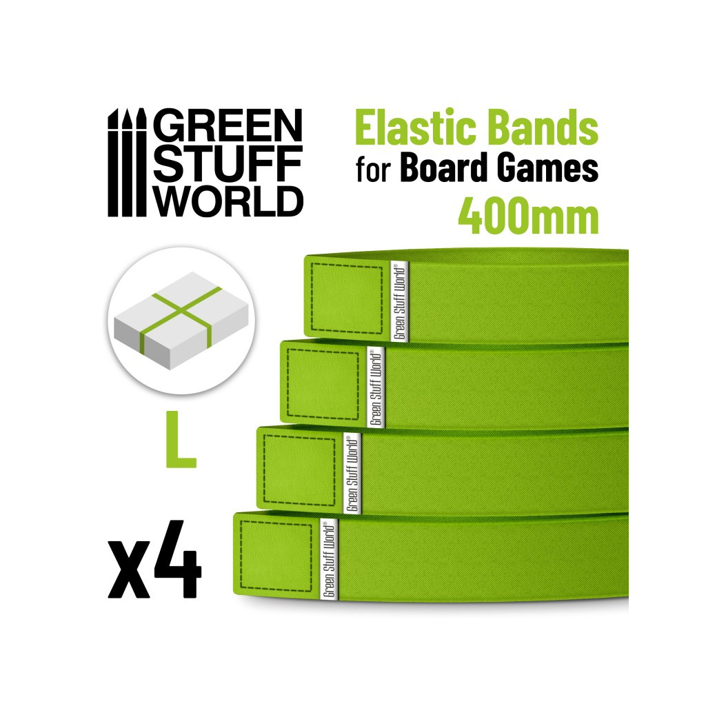 Green Stuff World - Bandes Élastiques pour Jeux de Société