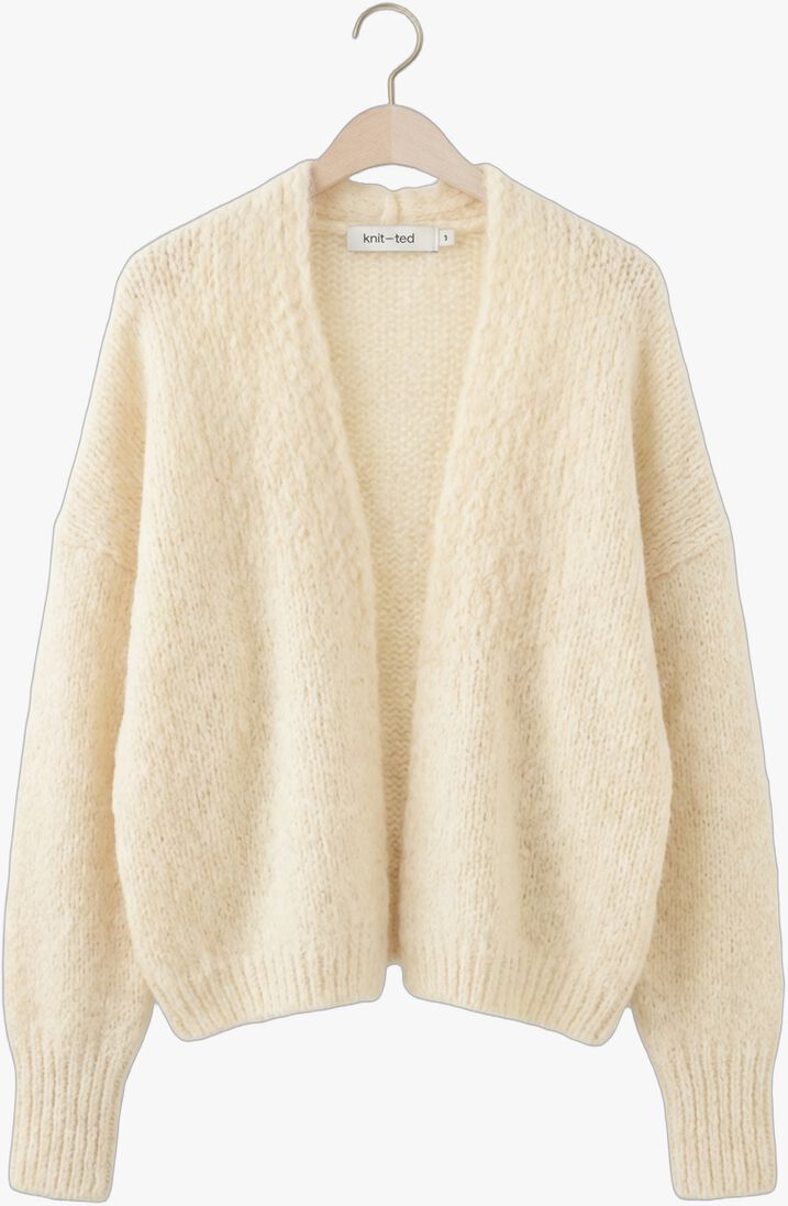 gebroken wit knit-ted vest becky
