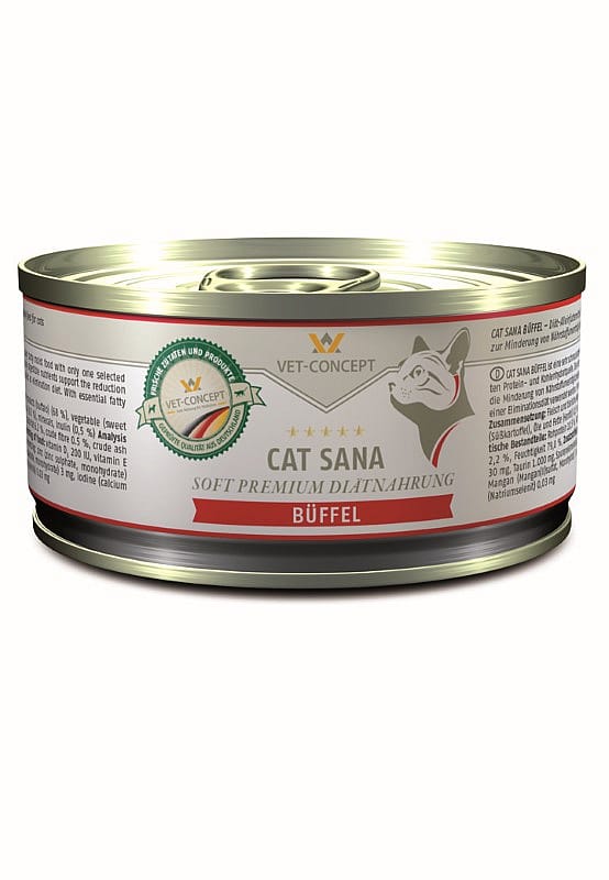 Vet-concept Cat sana Buffel 6 x 100 gram
