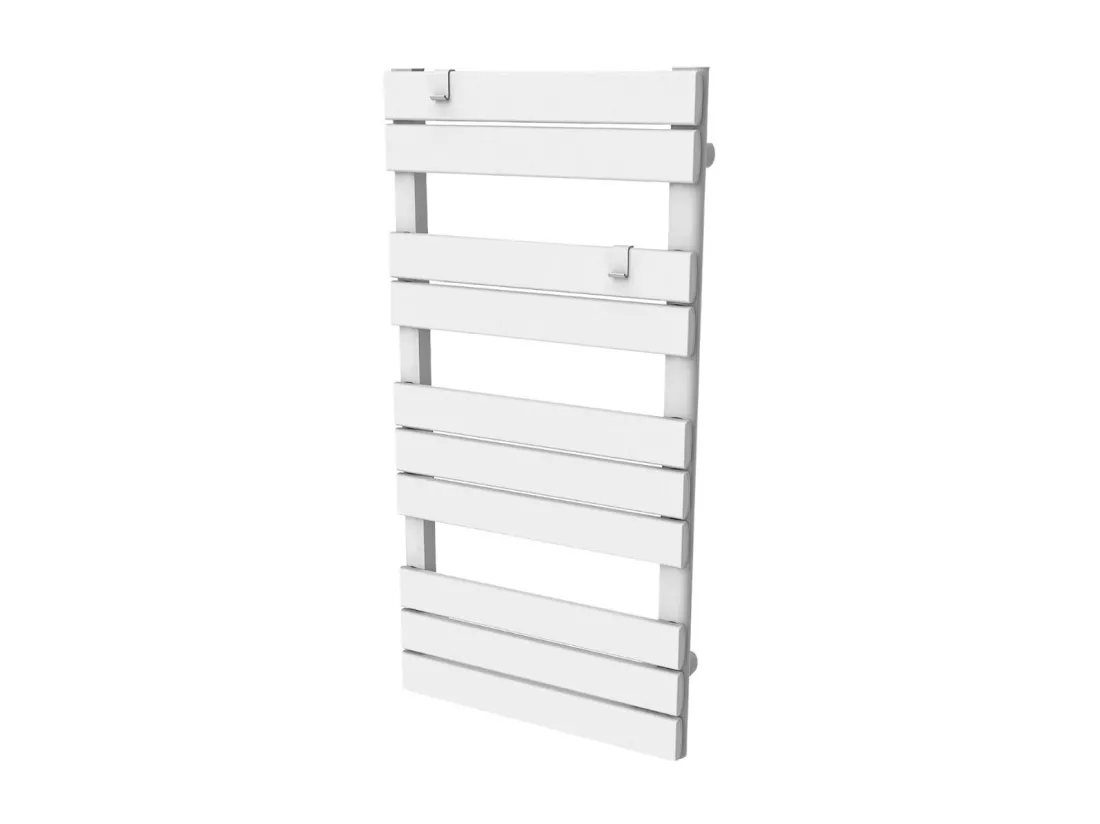 Chauffage sèche-serviette 500W - inertie sèche - Blanc - Voltman