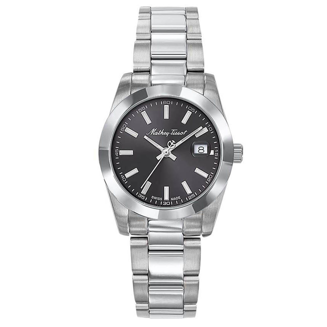 Mathey-Tissot Montre Femme Quartz en Acier Mathy I argentée