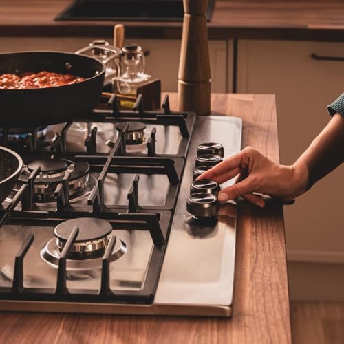 Cecotec Plaque à gaz Bolero Squad G 4200S Glass Black. Plaque à gaz avec 4 feux, finition verre noir, puissance 8000W, grilles individuelles et allumage électrique avec sécurité des vannes. : Cuisine et Maison