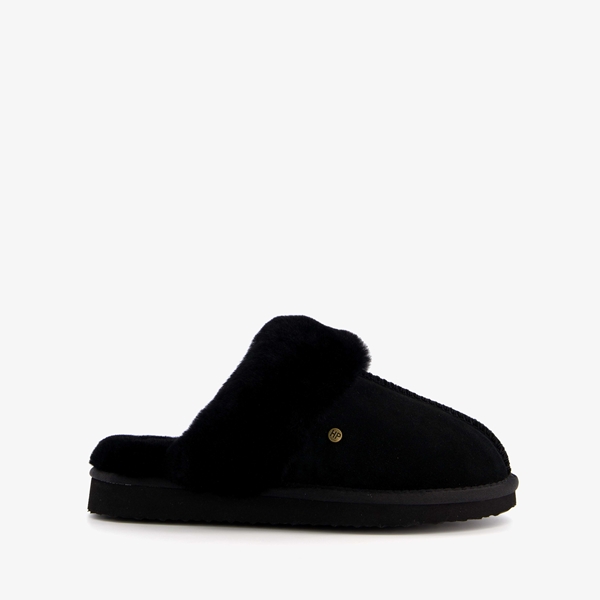 Hush Puppies suede dames pantoffels