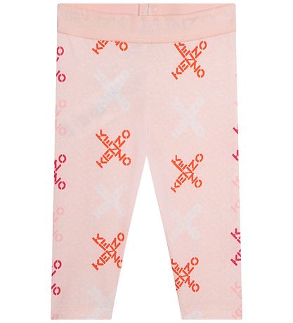 Kenzo Leggings - Rosa m. Print