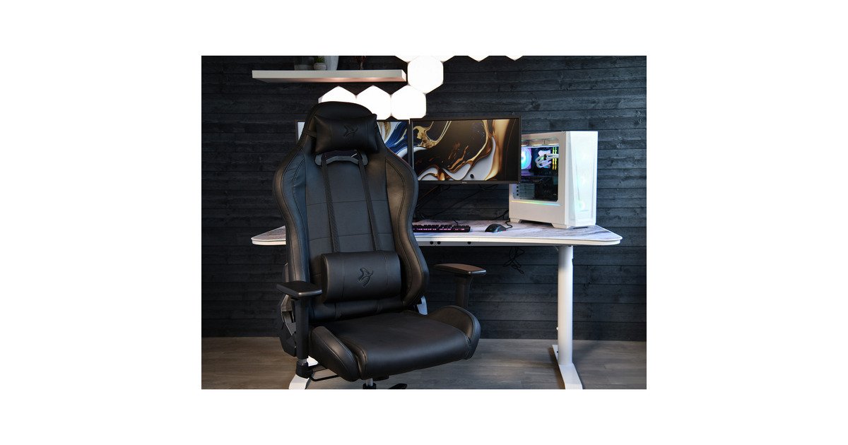 ArozziTorretta SoftPU - Pure Black gamestoel  (Zwart)