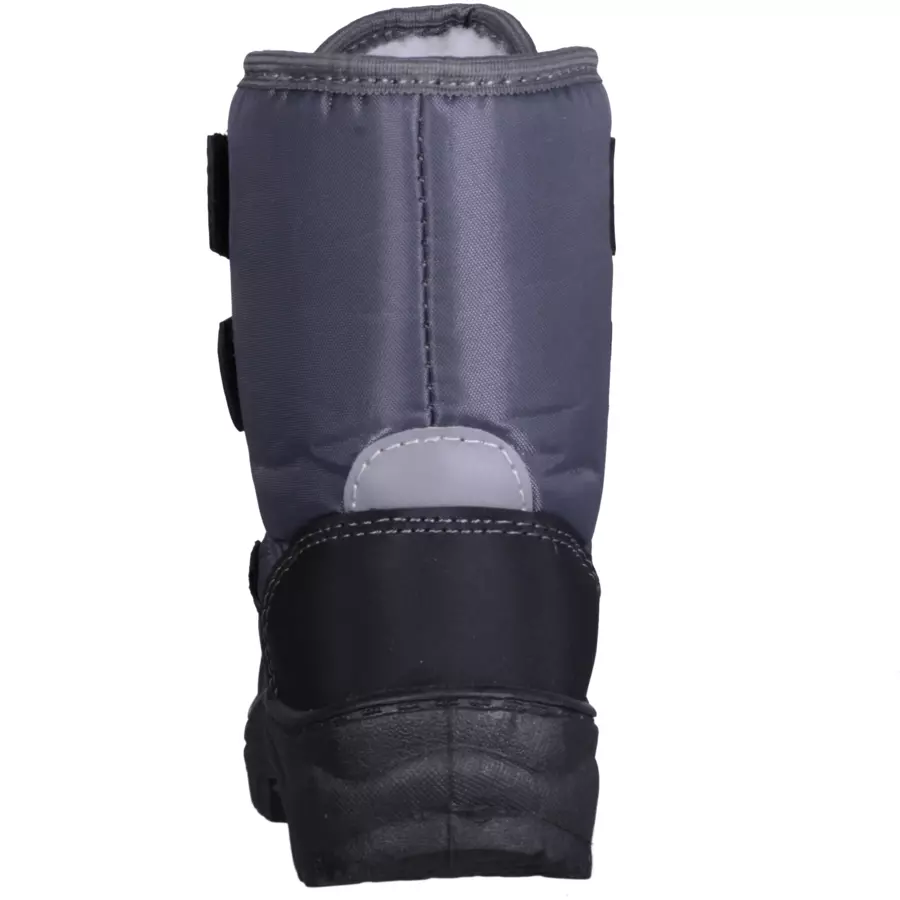 Playshoes Winter-Bootie mit Klettverschluss grau