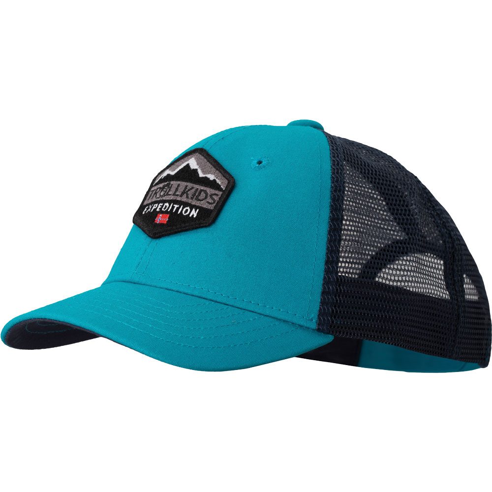 Trollkids Femund Cap Kinder lake blue
