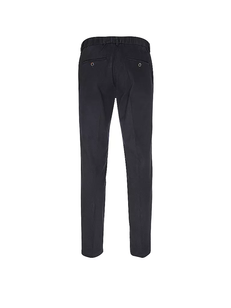 HILTL Chino TRENTO Slim Fit blau