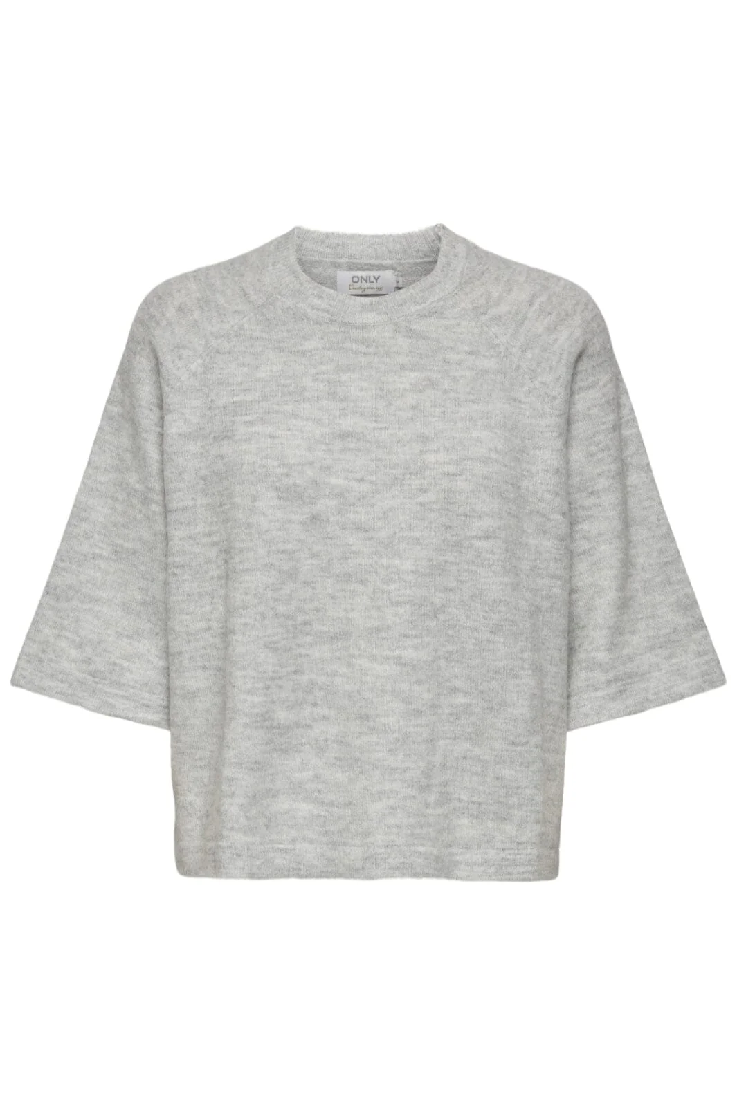 Only Onlsimoni 3/4 Pullover Knt 4600558 light grey melange