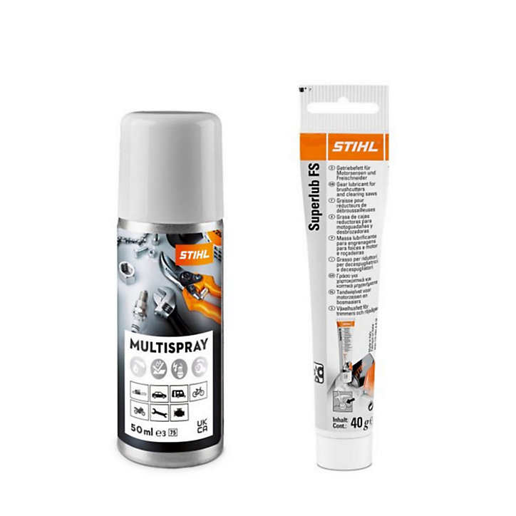 Kit de nettoyage et d'entretien Stihl Care & Clean FS pour débroussailleuses et coupe-bordures