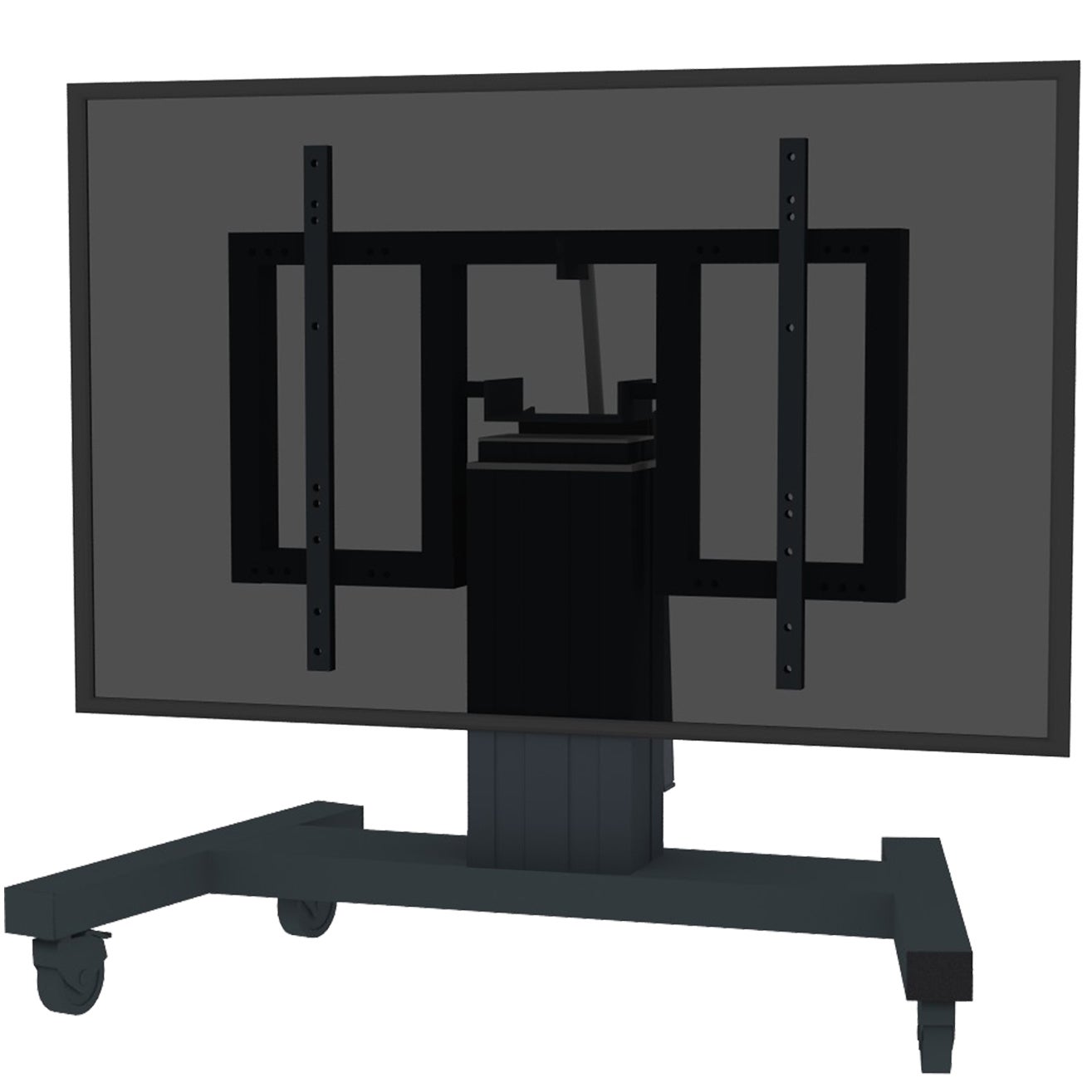 Neomounts PLASMA-M2550T BLACK verrijdbare flatscreen trolley zwart