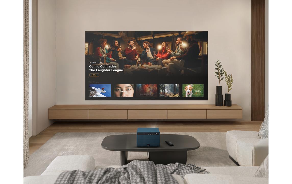 Projektor LX60HDE<br>1080p Smart LED-Projektor mit integriertem Google TV