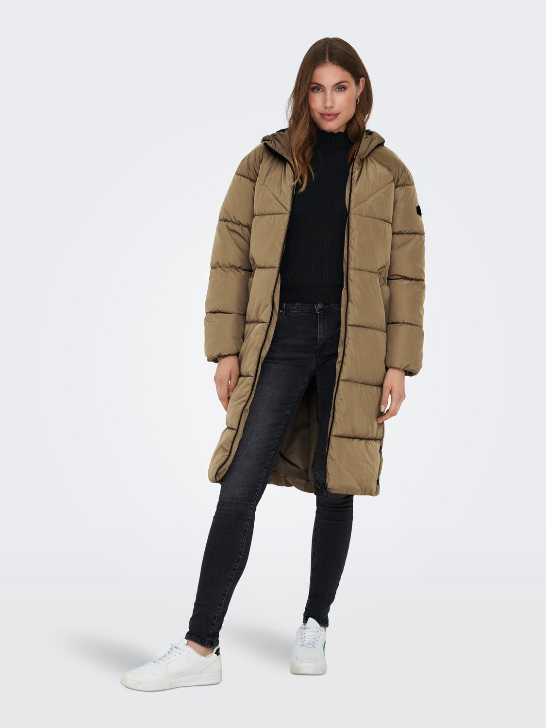 ONLNEWAMANDA Steppmantel Otter