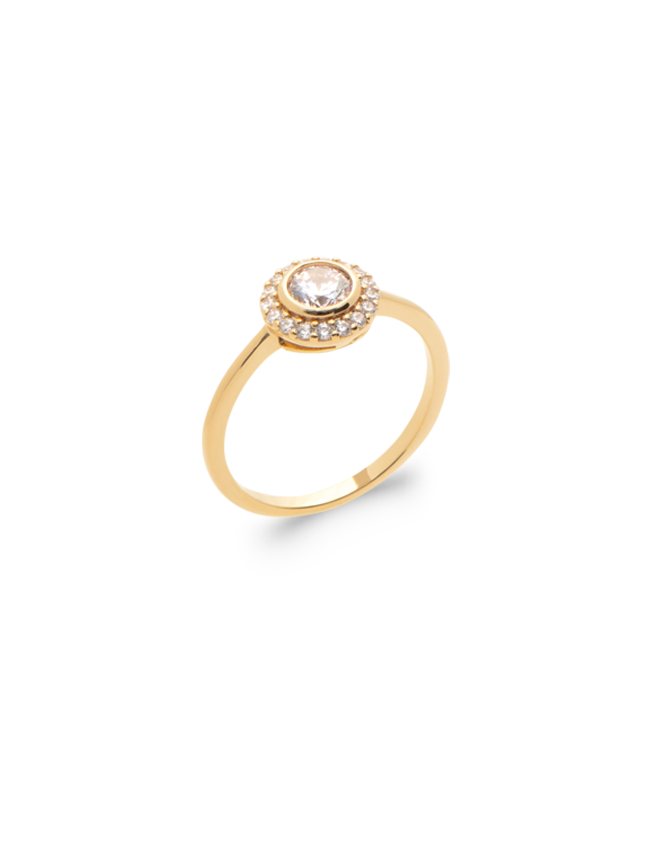 Bague zirconias blancs