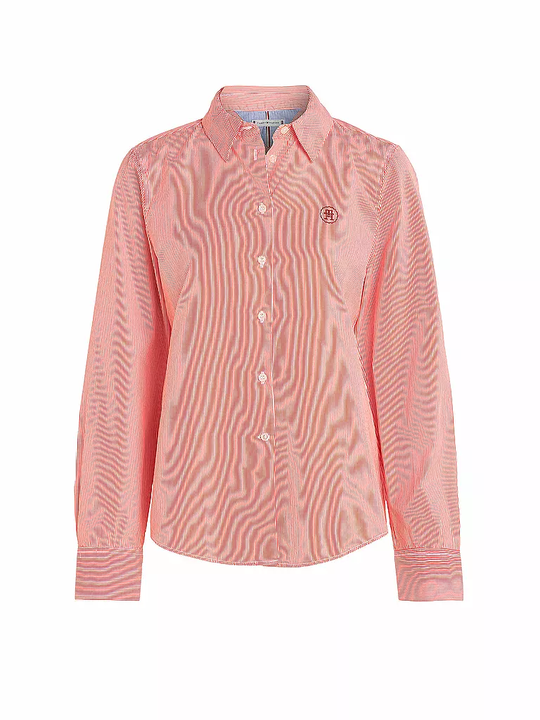 TOMMY HILFIGER Bluse rot
