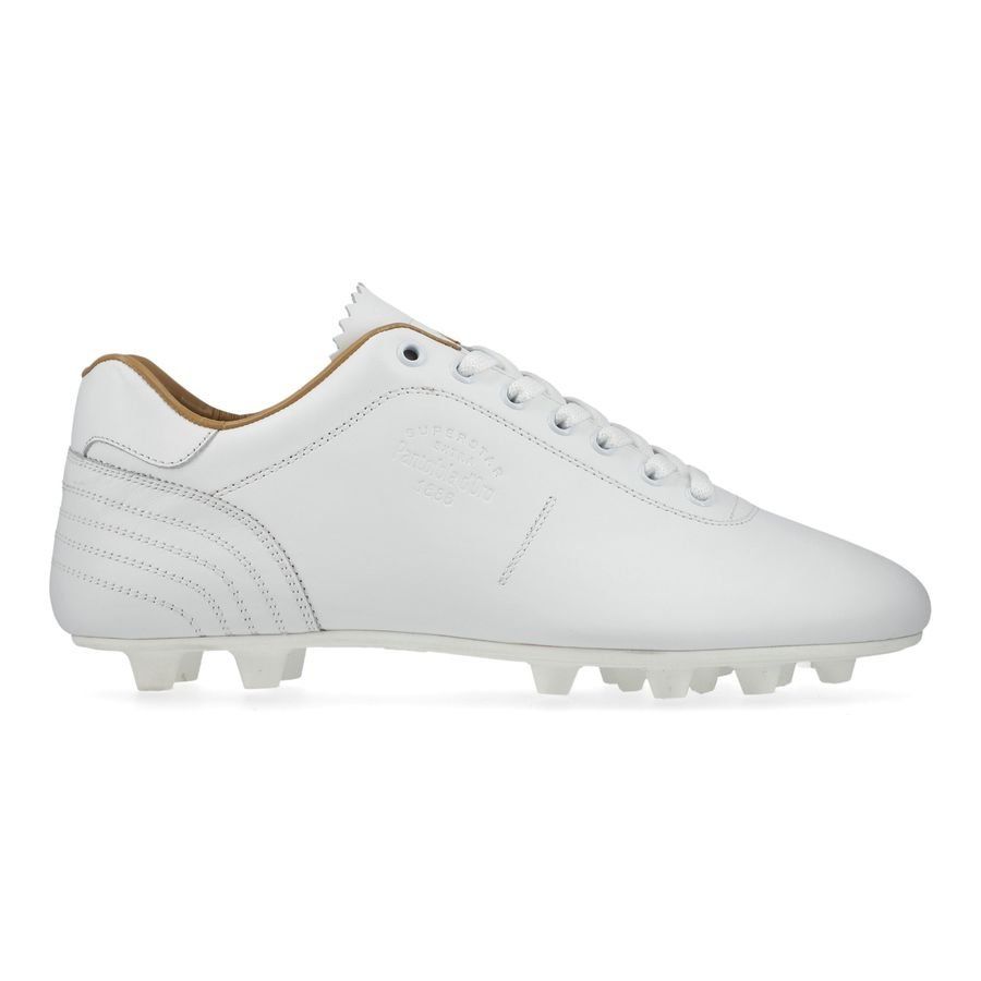 Pantofola d'Oro Lazzarini Cuir FG - Blanc