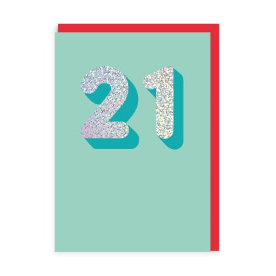 21 Holographic On Blue