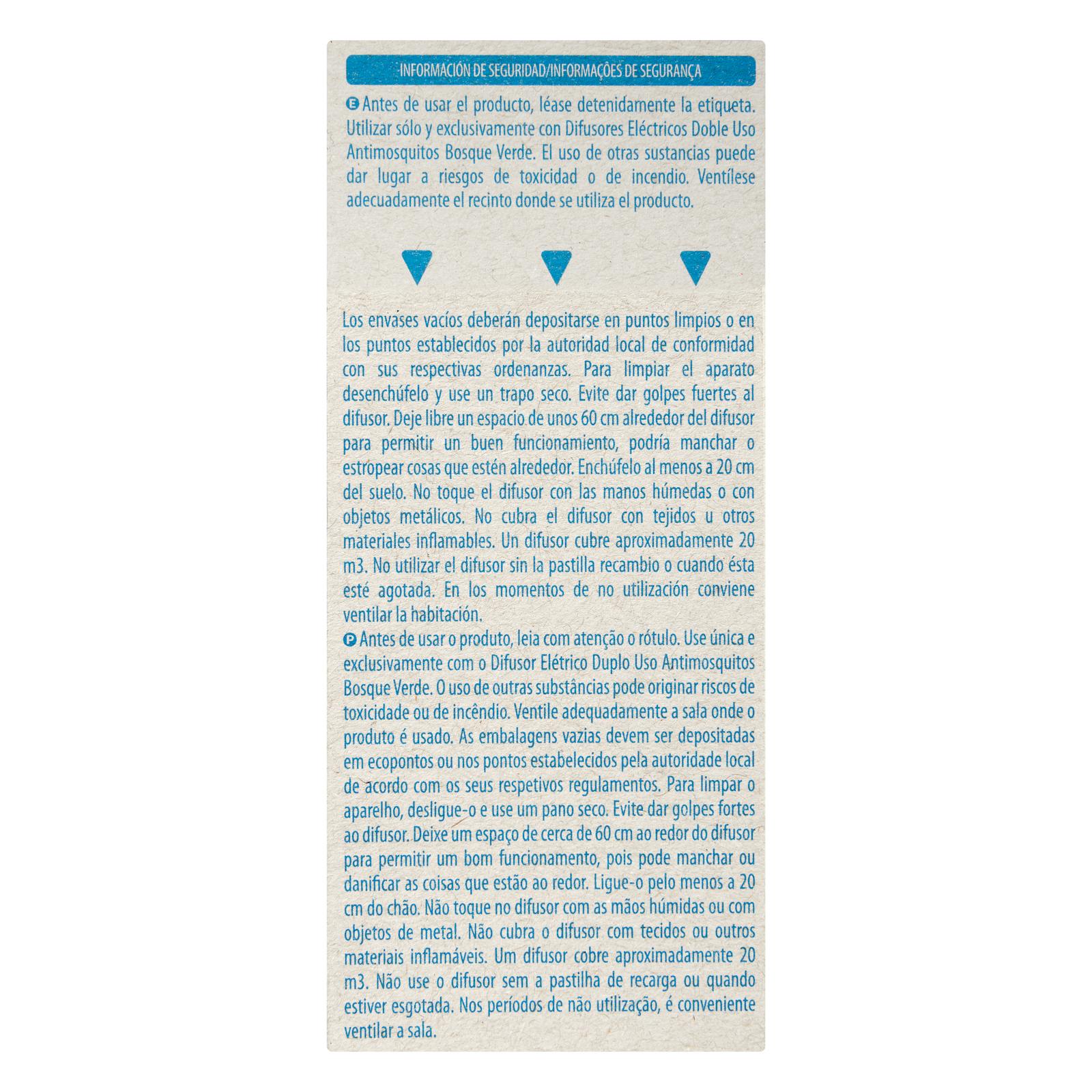 Recharges de comprimés insecticides anti-moustiques électriques