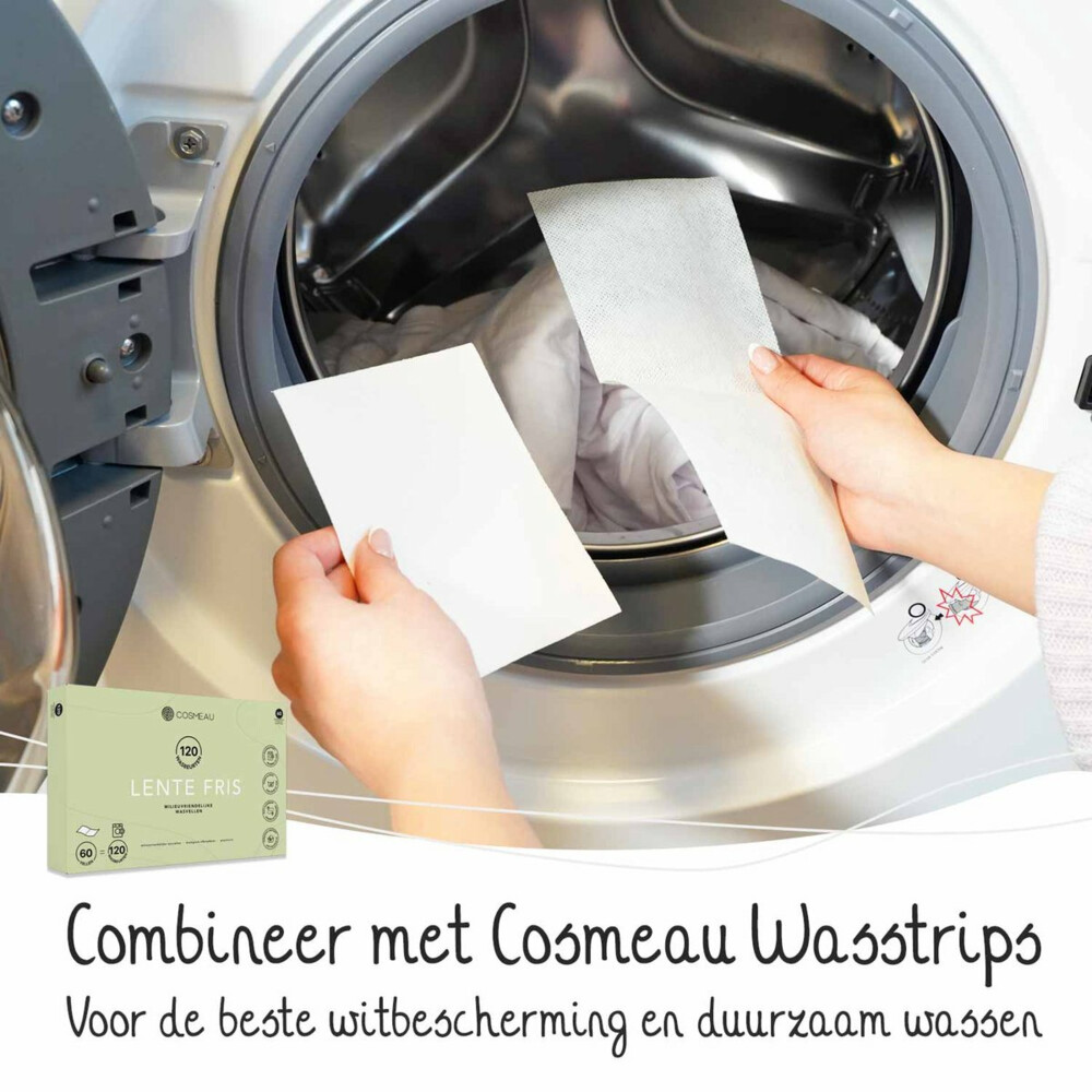 Cosmeau Kleurbeschermers Wasstrips 10 Wasbeurten Wit10 wasbeurten