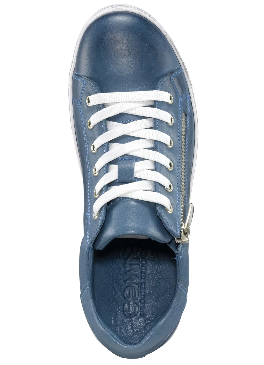 Gemini Schnürschuh mit praktischem Seitenreißverschluss