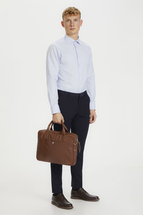 Matinique CommuterMA L Leather Bag Cognac