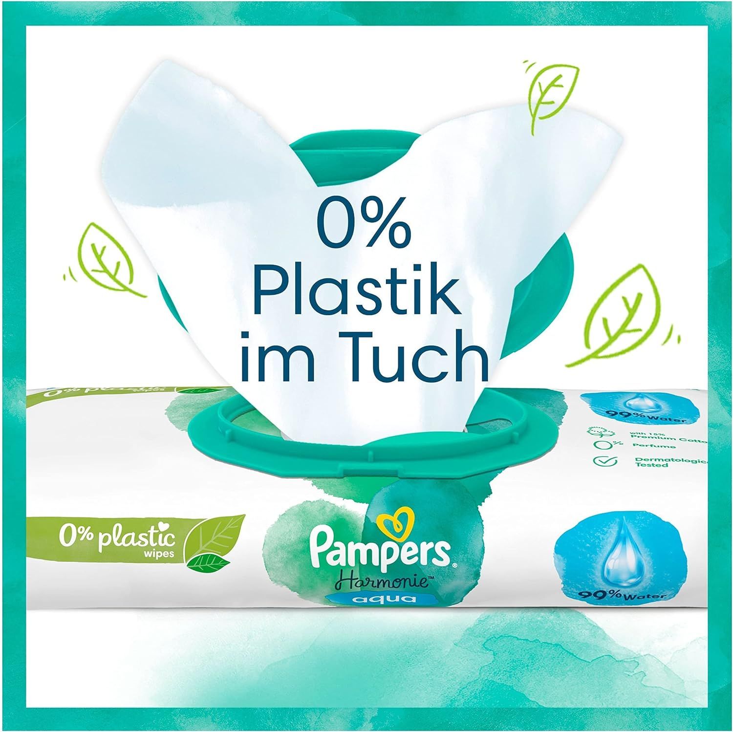 Pampers Harmonie Aqua Baby Feuchttücher
