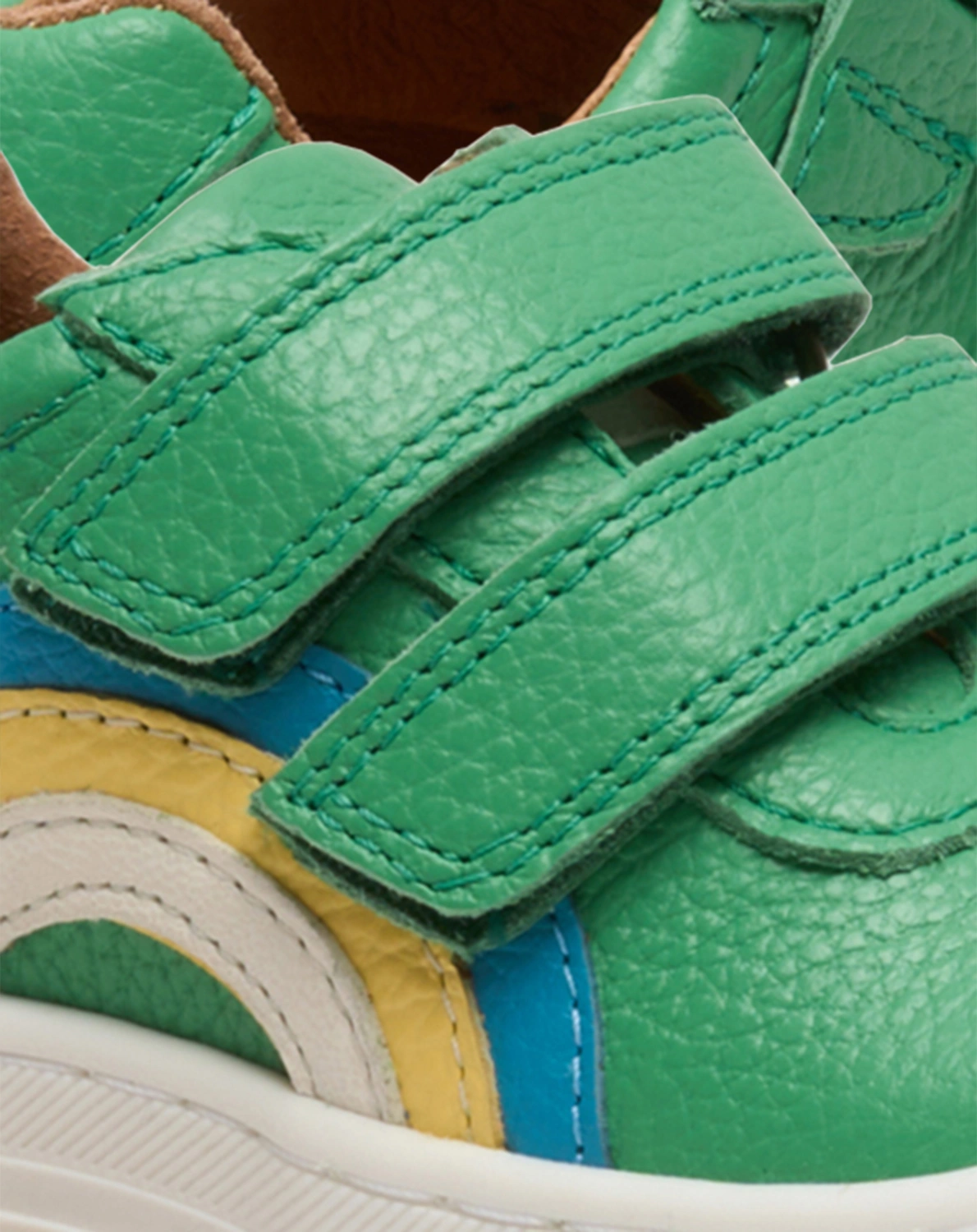 Klett-Halbschuhe RAINBOW LOW in bright green