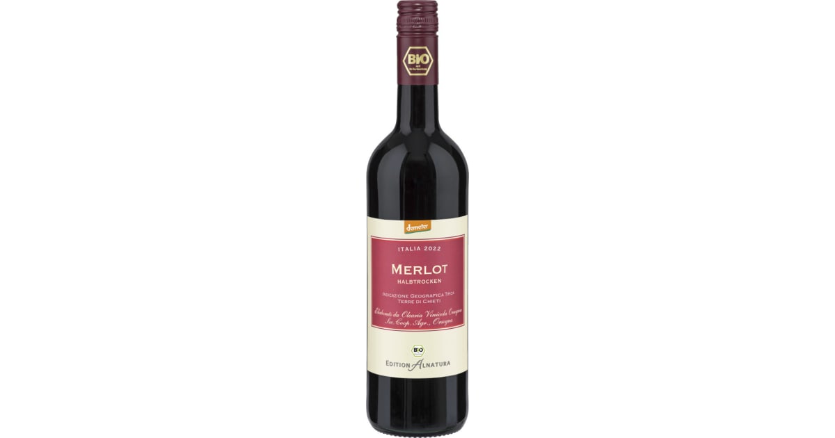 Alnatura Bio Merlot Terre di Chieti (Einweg)