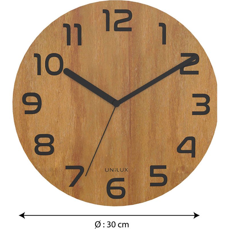 Horloge murale Baia Ø 30 cm - À quartz