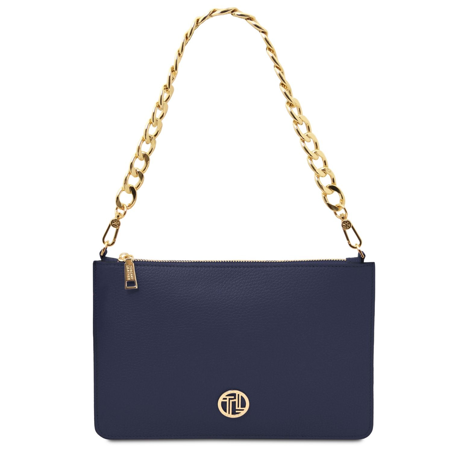 TL142461 – Diva – leren Clutch with chain strap