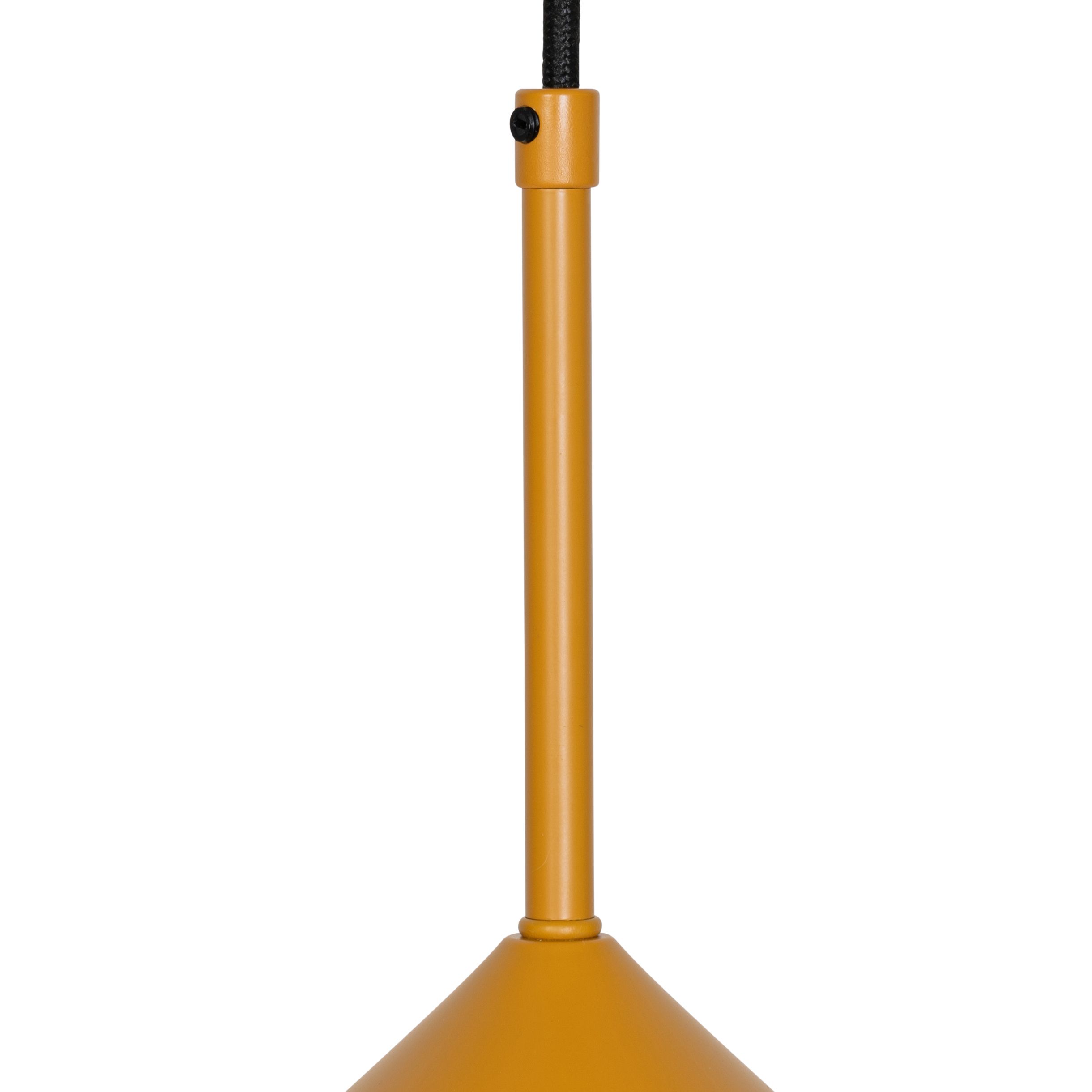 Design hanglamp geel driehoek - Triangolo