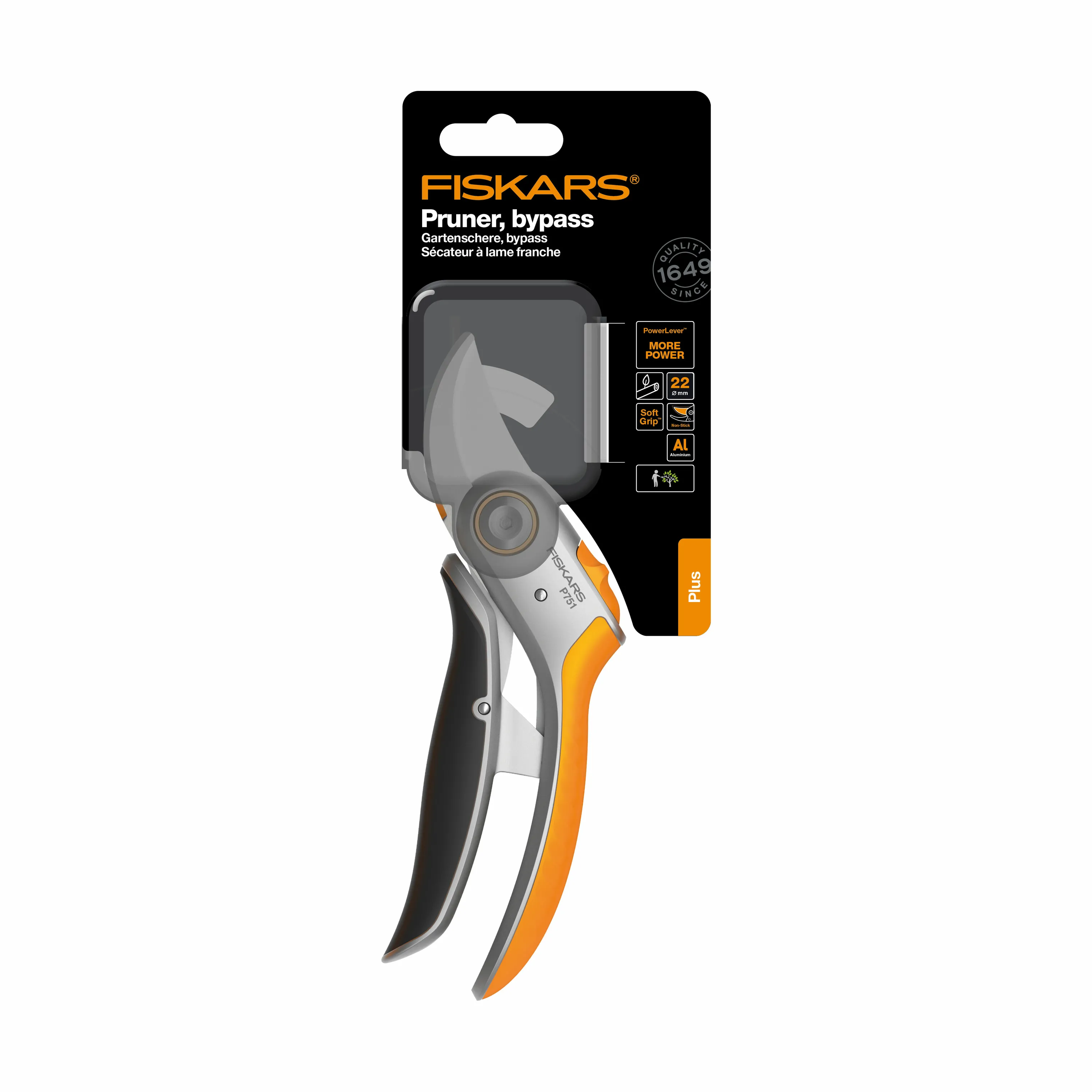 Fiskars Garden Plus PowerLever Beskæresaks