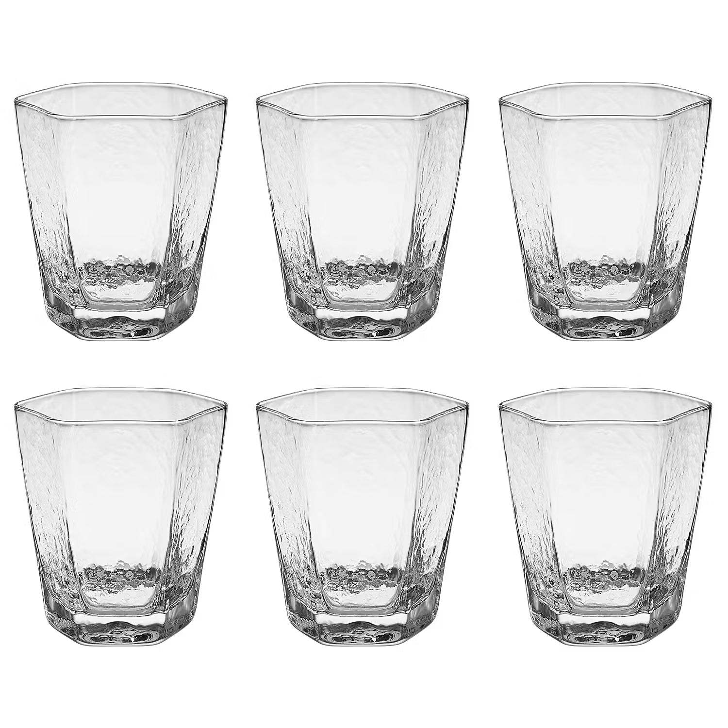 CUBES Trinkglas 6er-Set