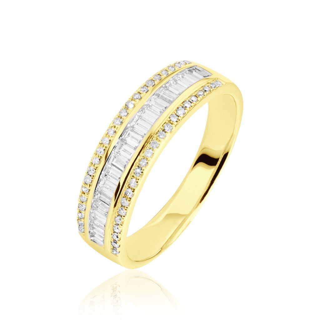 Bague Eugenie Or Jaune Diamant