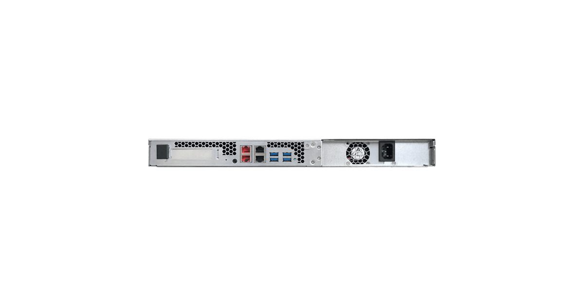 AsustorLockerstor 4RS (AS6504RS) nas  (Zwart/metaal, 2x 1G LAN, 2x 2.5G LAN, 4x USB 3.2 Gen 1)