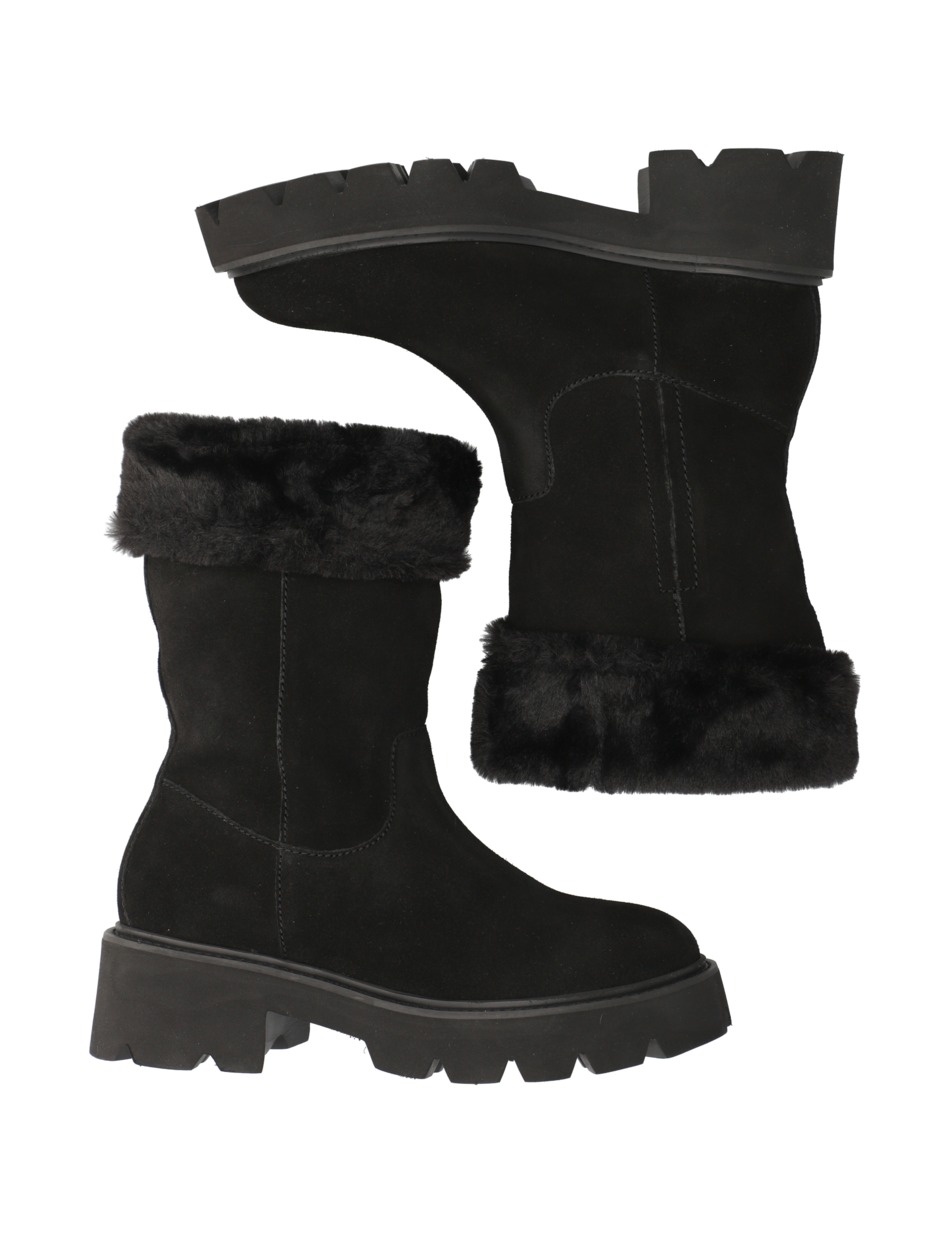 Veloursleder Boot