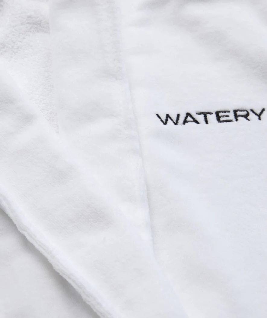 Watery badekåbe til kvinder - Mariana - Hvid